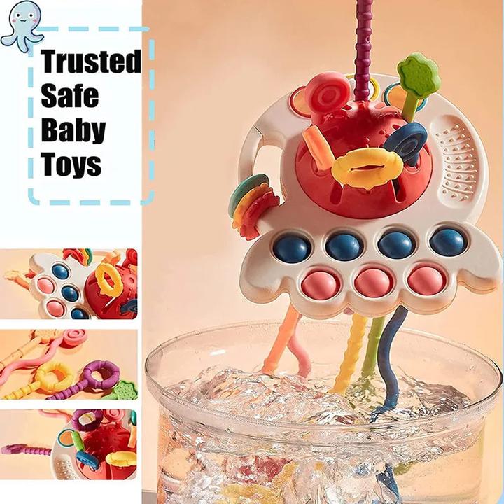 Actual product image Activity Board Blue dog