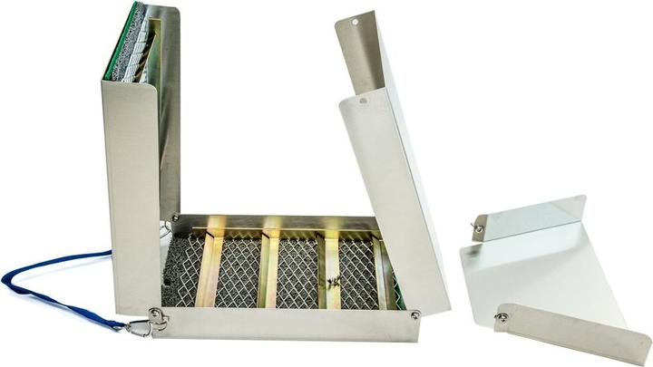 Actual product image S E Folding Aluminum Sluice Box - Extended 50"/Folded 15"
