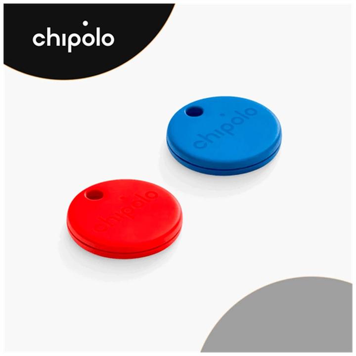 Chipolo Una confezione da 2 nero/blu (Android, iOS)