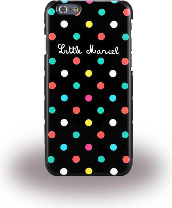 Productafbeelding Little Marcel LMIP6013? Noir Pois - Hard Cover Case Protector - Apple iPhone 6 6s (Apple iPhone 6)