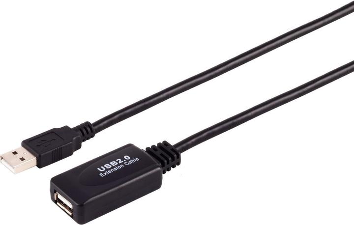 Actual product image Shiverpeaks S/CONN maximum connectivity USB extension cable-Active USB-A extension, USB 2.0, 480Mbps, 10m (10 m, USB 2.0)