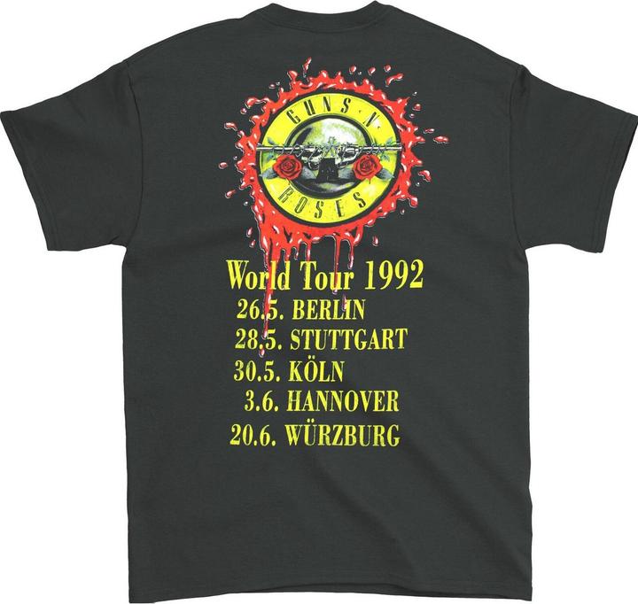 Actual product image Universal Textiles Use Your Illusion World Tour TShirt (S)