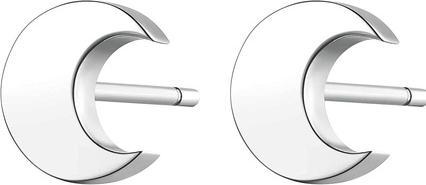Produktbild Sagapo S'AgapÃµ - Elegant steel crescent-shaped earrings CLICK SCK43
