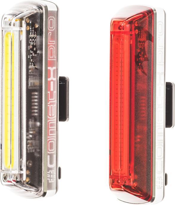 Actual product image Moon bike light set comet-x pro usb