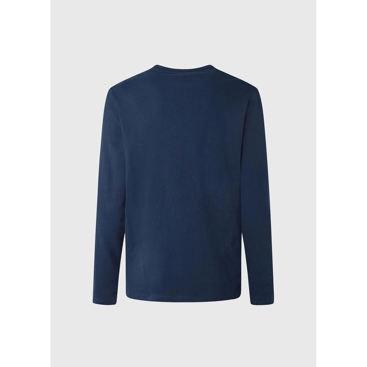 Actual product image Pepe Jeans Original Basic T-Shirt Long Sleeve Navy (L)