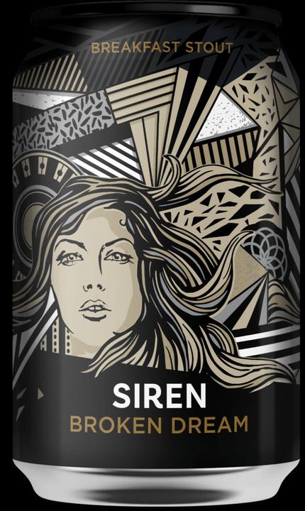 Produktbild Siren BROKEN DREAM Breakfast STOUT Craft Brew Dose Kiste / (24 x 33 cl)