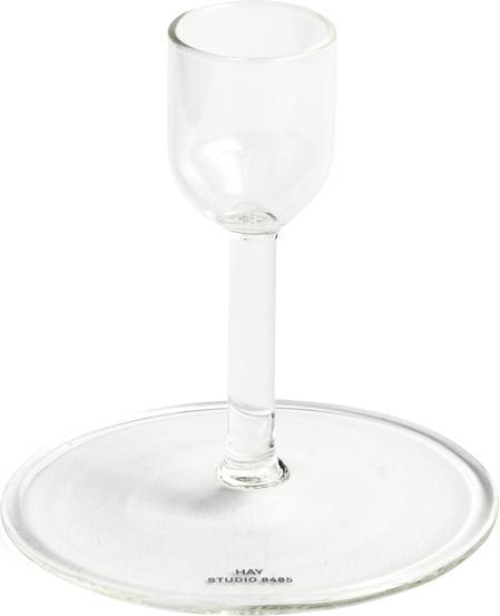Actual product image HAY Tiny Candleholder Straight - Clear