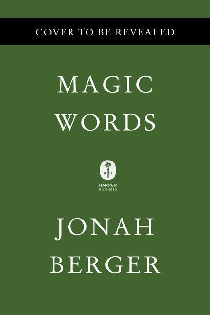 Produktbild Magic Words (Englisch, Berger, Jonah, 2023)
