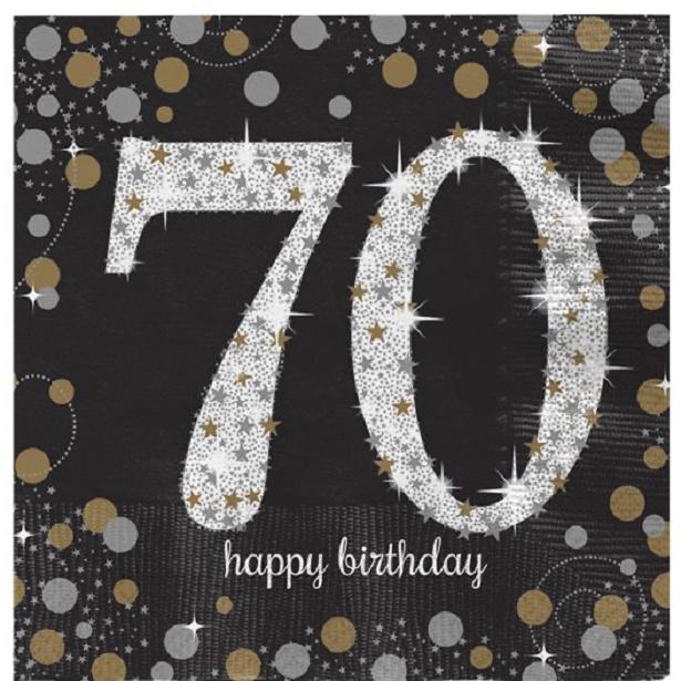 Produktbild Amscan Happy (16 x, 33 x 33 cm)