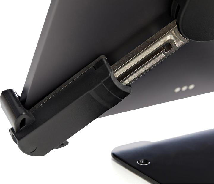 Immagine prodotto StarTech Supporto sicuro per tablet con blocco del cavo K-Slot - Supporto per iPad per tablet da 7,9 a 13