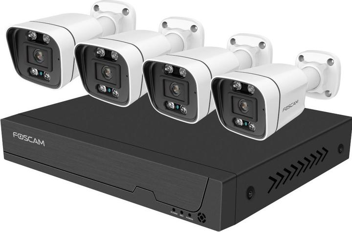 Image du produit Foscam FN9108E-B4-2T LAN Ensemble de caméras de surveillance IP 8 canaux avec 4 caméras 3072 x (3072 x 1728 pixels)