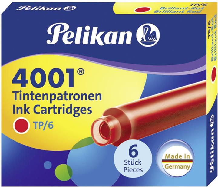 Pelikan 4001 Tp/6 (Füllertinte, Rot)