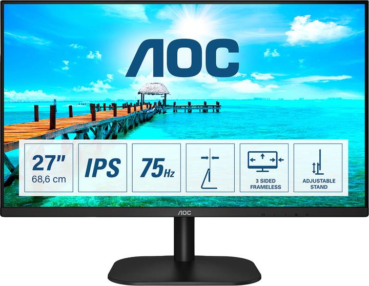 Actual product image AOC 27B2DA (1920 x 1080 pixels, 27")