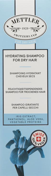 Produktbild Mettler1929 feuchtigkeitsspendendes Shampoo für trockenes Haar trockenes Haar (200 ml, Flüssiges Shampoo)