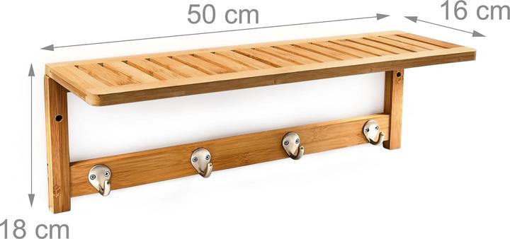 Actual product image Relaxdays Wall shelf