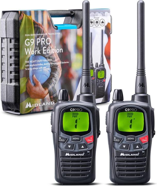 Midland G9 Pro 2er Kofferset (12 km)