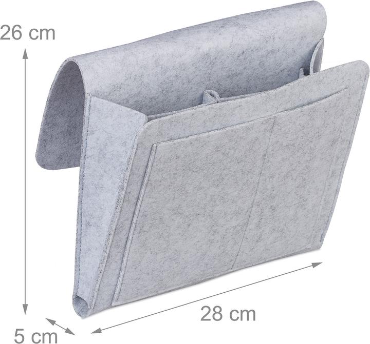 Immagine prodotto Relaxdays Borsa da-letto (1 x, 28 x 5 x 26 cm)