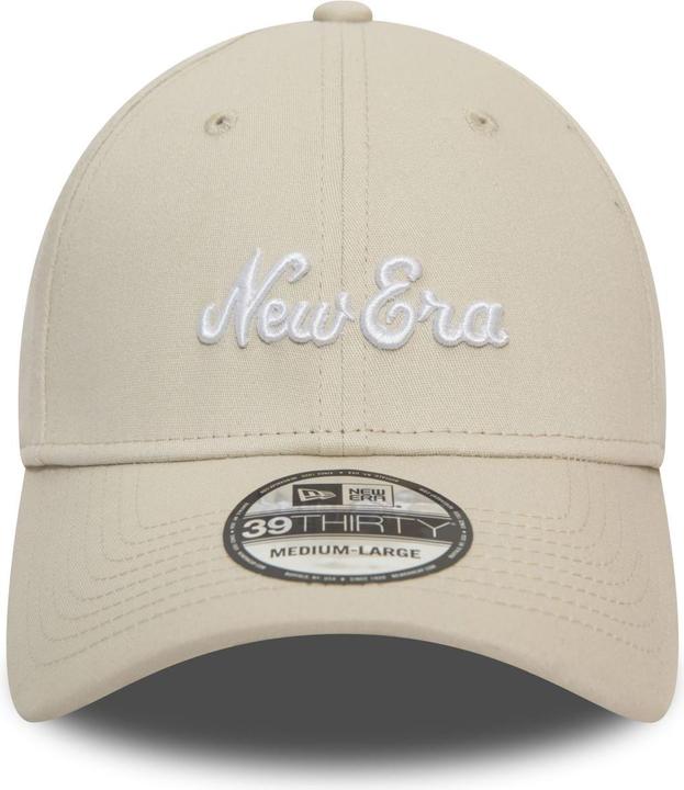 Produktbild New Era 39Thirty Stretch Cap - BRAND SCRIPT stone beige - L/ (L)