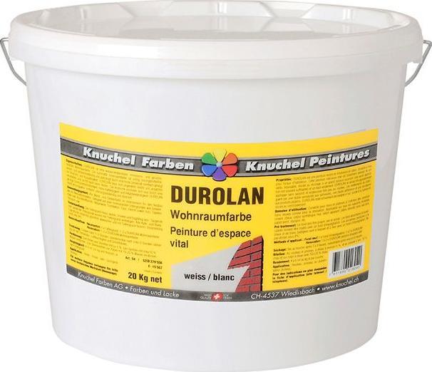 Produktbild Knuchel Wohnraumfarbe Durolan 20kg (Weiss)