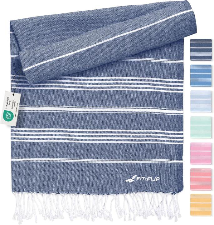Fit-Flip Drap de hammam (200 x 100 cm)