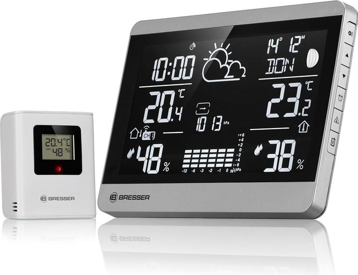 Produktbild Bresser ClimateTemp NDH-NEO Wetterstation mit Aussensensor und Frostwarnung
