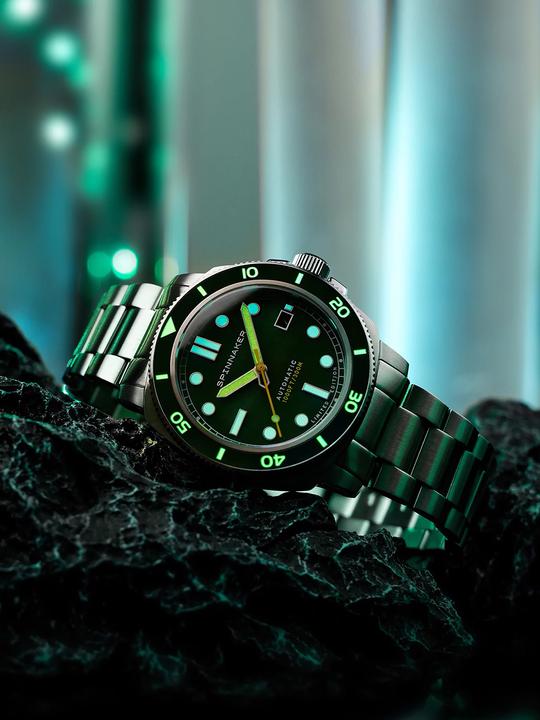 Produktbild Spinnaker SP-5106-33 Hull Automatik Pearl Diver Limited (Lünette drehbar links, Taucheruhr, 42 mm)