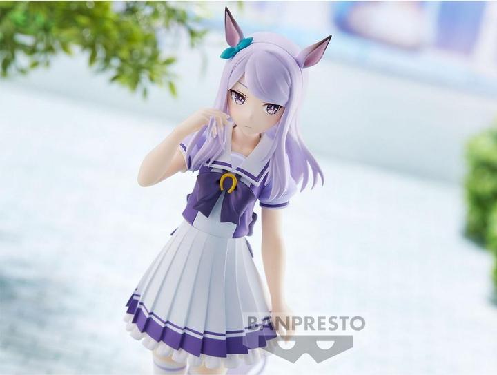 Actual product image Banpresto UMAMUSUME : PRETTY DERBY - Mejiro Mcqueen - Figurine 18cm