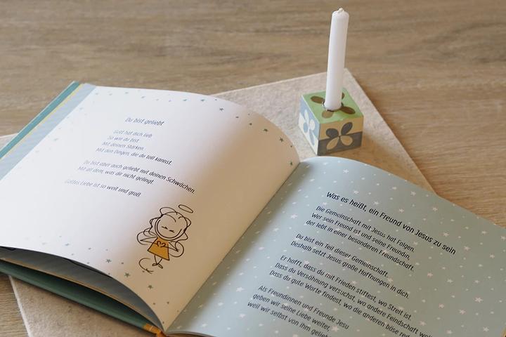 Produktbild Ein Engel, der dich begleitet – ein Geschenkbuch zur Erstkommunion (Deutsch, Kerstin Leitschuh, 2021)