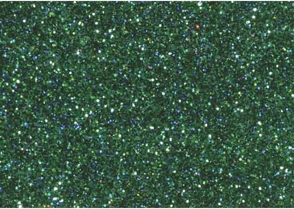 Produktbild Knorr Prandell Hologramm-Glitter 7,5x2,8 cm grün 7g