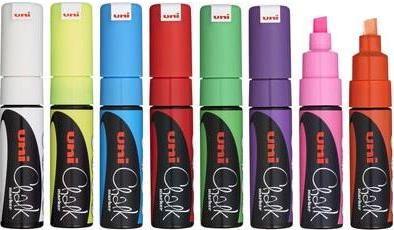 Produktbild Uni-ball Chalk Marker (Weiss, 8 mm, 1 x)