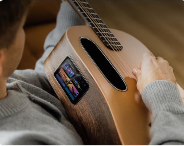 Image du produit Lava Music Guitare ME4 Spruce 41 pouces Woodgrain Brown (Guitare acoustique, Table d'harmonie en épicéa, Fond et châssis HPL)