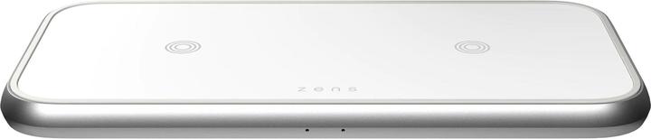 Produktbild Zens Aluminium Series Dual+ USB-C Ladegerät 30W| 2x 10W| Qi| weiss| (20 W)