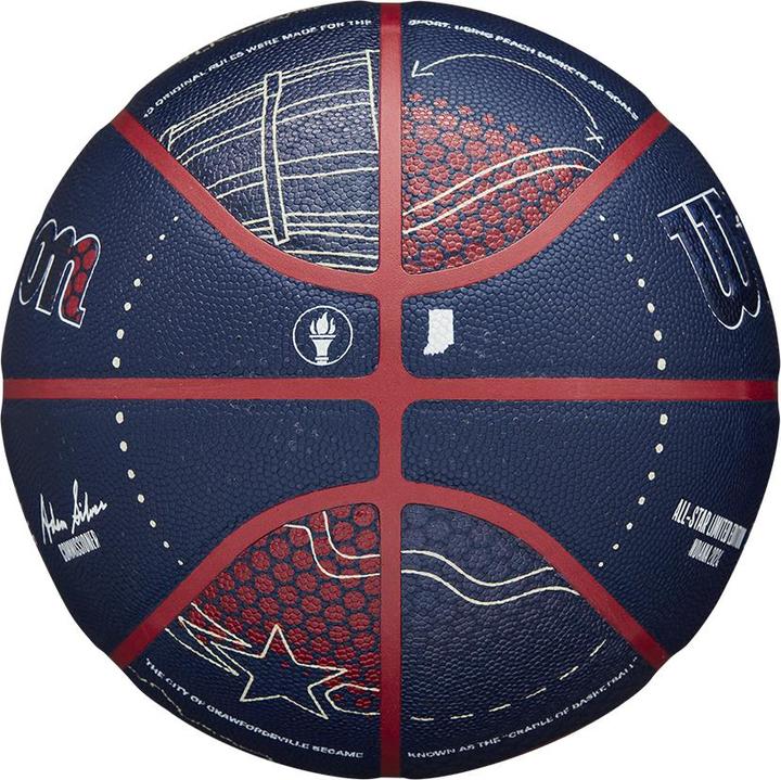 Immagine prodotto Wilson Pallone Da Basket Da Collezione 2024 Nba All Star (7)