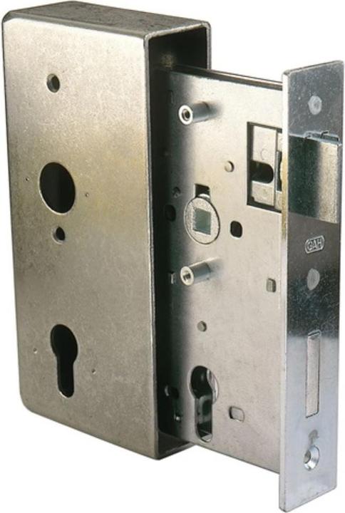 Produktbild GAH Schlosskasten DIN links / rechts Mass A185xB90xC55xE30 mm Dornmass 55 mm (Einsteckschloss)