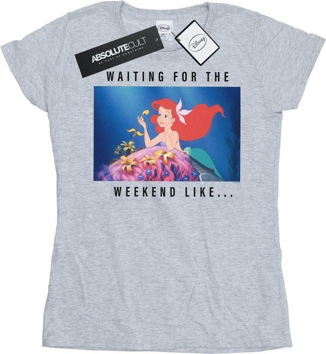 Disney Princess Ariel Waiting For The Weekend TShirt (S)