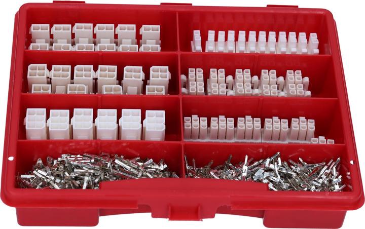 Produktbild Kalitec 296-teilig Molex Sortimentskasten 2 polig 4 polig 6 polig KALI-1666 I Industriequalität vom deutsche