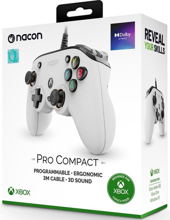 Image du produit Nacon Gaming Contrôleur Pro Compact (Xbox One X, Xbox Series X, Xbox One S, Xbox Series S, PC)
