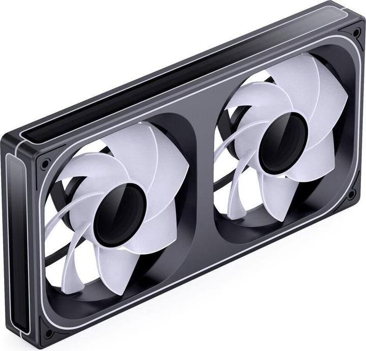 Image du produit Jonsbo ZB-240 Infinity Mirror ARGB Reverse Blade PWM Lüfter - 240mm, schwarz (240 mm)