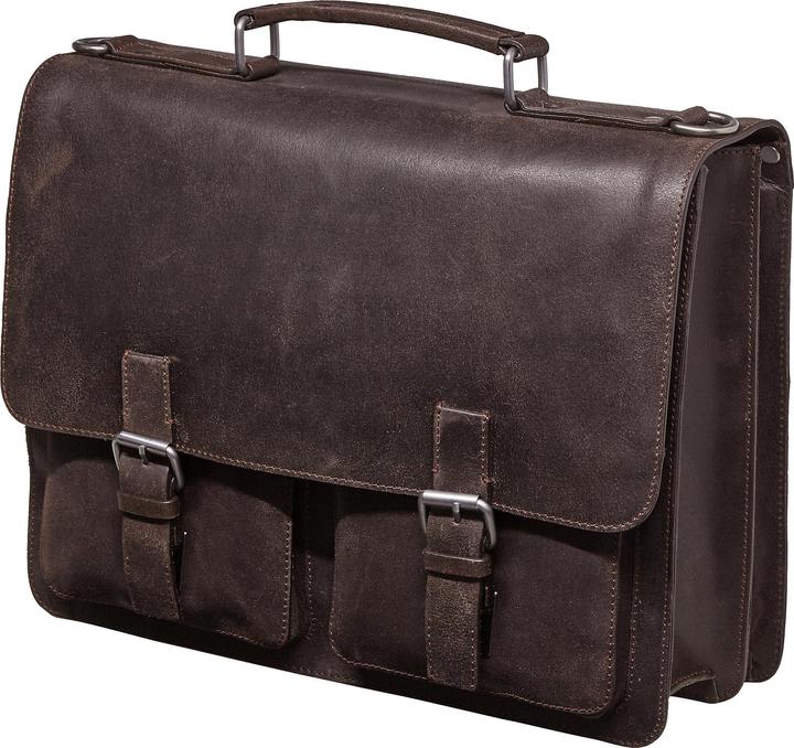 Immagine prodotto Leonhard Heyden Cartella 2 scomparti Dakota (16 l, Bagaglio a mano (fino a 50 litri))