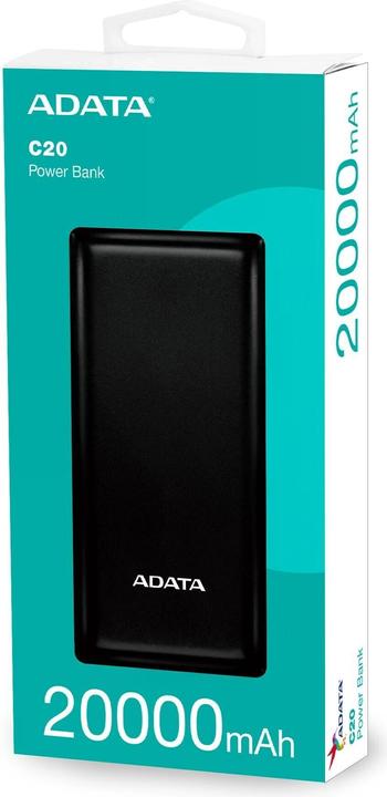 Produktbild Adata C20 (20000 mAh, 15 W, 74 Wh)