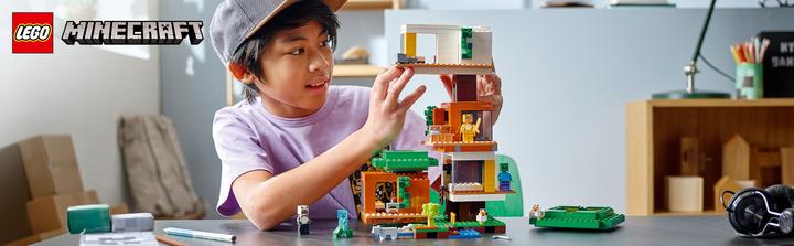 Produktbild LEGO Das moderne Baumhaus (21174, LEGO Minecraft)
