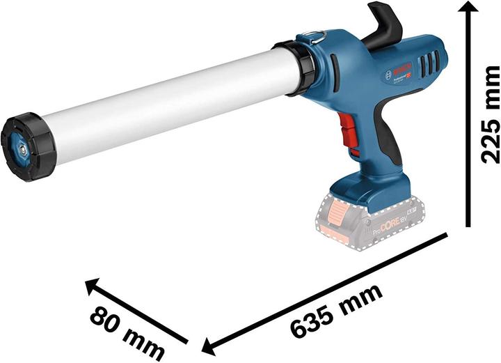 Actual product image Bosch Professional GCG 18V-600