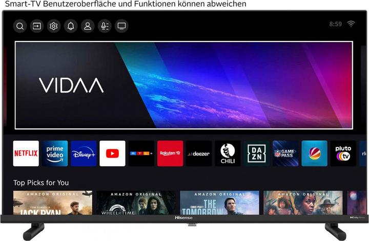 Actual product image Hisense TV 32A5Q (32", QLED, Full HD, 2025)