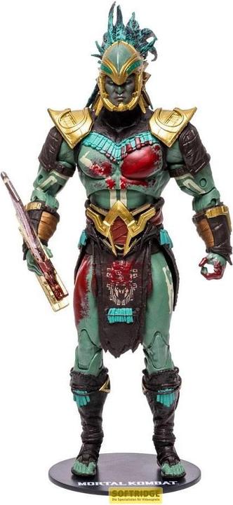 Actual product image McFarlane AF Mortal Kombat Kotal Kahn (Bloody) 18cm