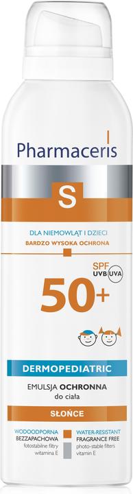 Pharmaceris S, Schutzemulsion für Babys und Kinder SPF 50+, 150 ml (Sonnencreme, SPF 50+, 150 ml)