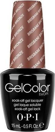 Produktbild OPI Gelcolor Soak off UV Led Gel Polish Brisbane Bronze A45 15ml (Brisbane Bronze, UV-Gel Lack)