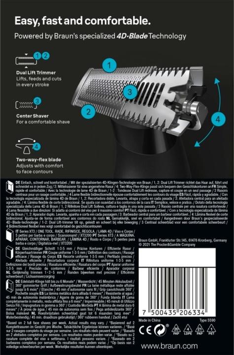 Immagine prodotto Braun XT Series 3 (XT3200)