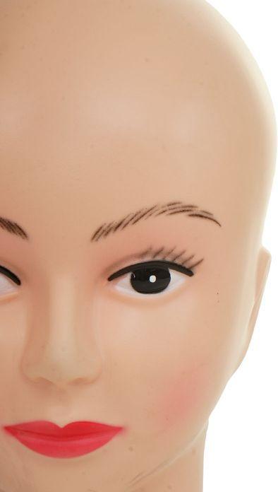 Produktbild Mendler 2x Mannequin-Kopf HWC-G81, Perückenpuppe weiblich Frau, 30cm