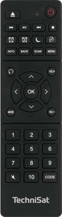 Produktbild TechniSat TechniControl DAB+ (Gerätespezifische Fernbedienung, Infrarot)