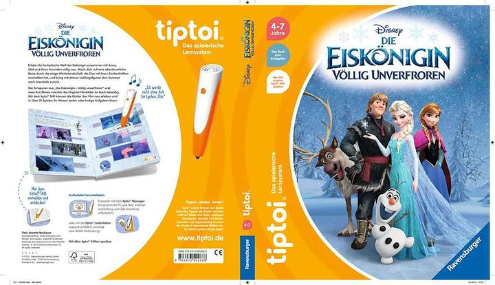 Actual product image tiptoi Disney Die Eiskönigin - H22 (German, Annette new farmer, 2022)
